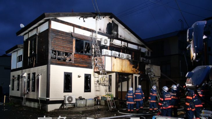 【詳報】飲食店が全焼　鹿角市花輪