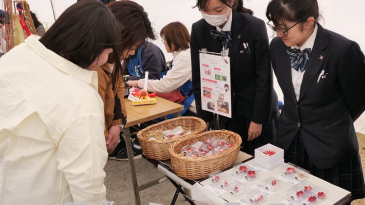 ４代め「茜染伝承隊」活動開始　鹿角市の高校