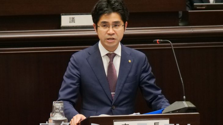 「調和の鹿角めざす」　鹿角市、笹本市長の所信表明