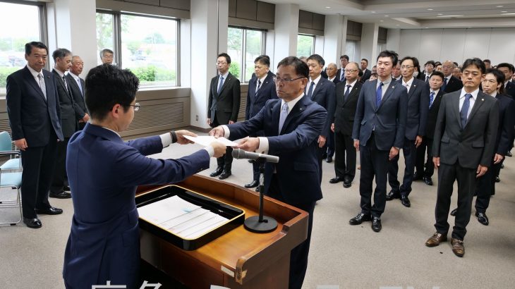 今春就任の笹本市政、体制固まる　鹿角市
