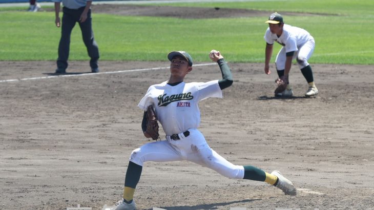 【詳報】鹿角勝利、甲子園へあと１つ　県高校野球準決勝