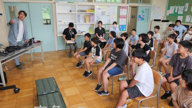 心の健康づくりで学校へ出前講座　鹿角市
