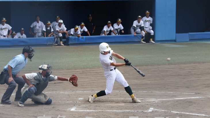 鹿角勢過去最高のベスト４　県高校野球で鹿角高