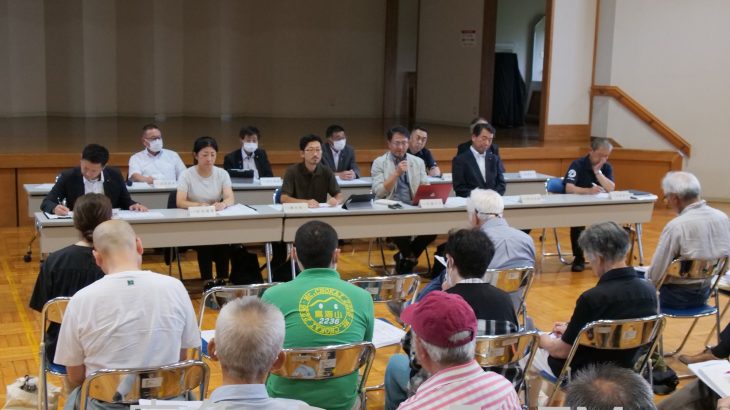 議員に影響の調査の求め　風力発電めぐり語る会、鹿角市