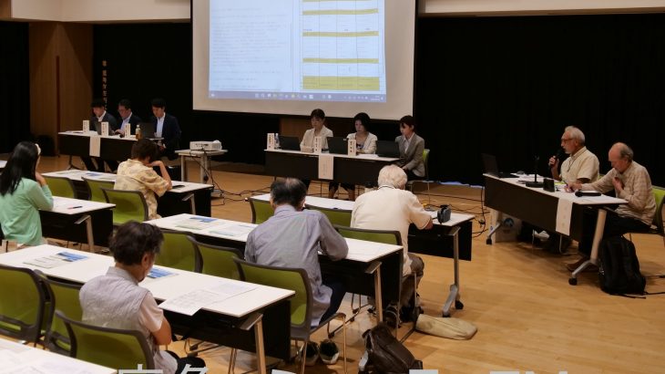 風力発電建設の計画を問う集会　鹿角市