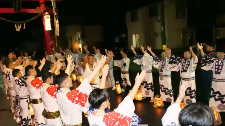 【リポート】異例の縮小開催、根底に英断　花輪ばやし２日め