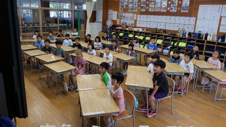 夏休みが明けて始業式　鹿角市の小中学校