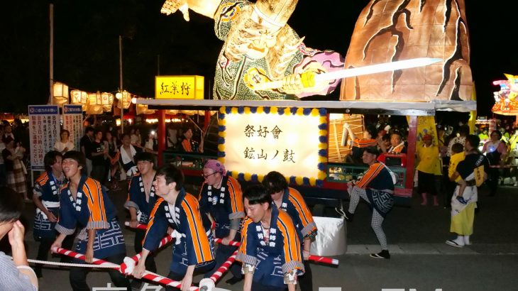【リポート】山車が３台増えて盛り上がり　小坂七夕祭