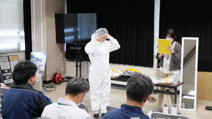 豚熱の発生を想定し演習　鹿角地域