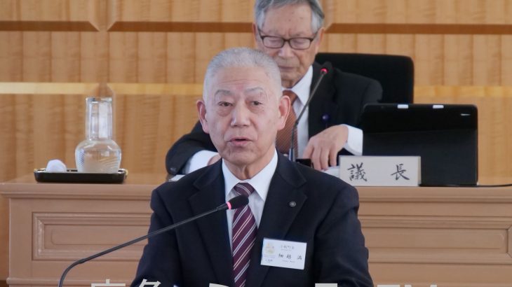 コメ作付け、目安の５％超　小坂町12月議会初日