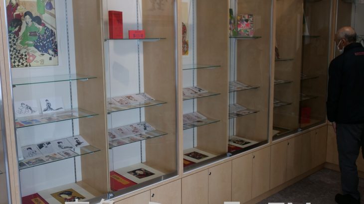 小坂出身の出版者、澤田の企画展　鹿角市の図書館