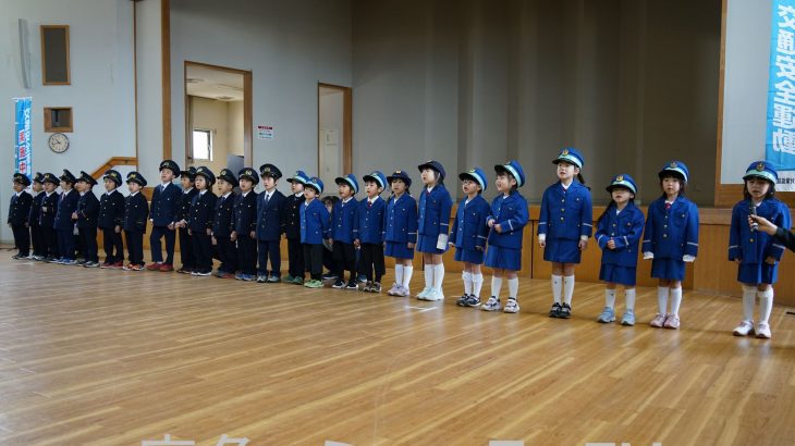 交通安全の町づくりで宣誓式　鹿角市