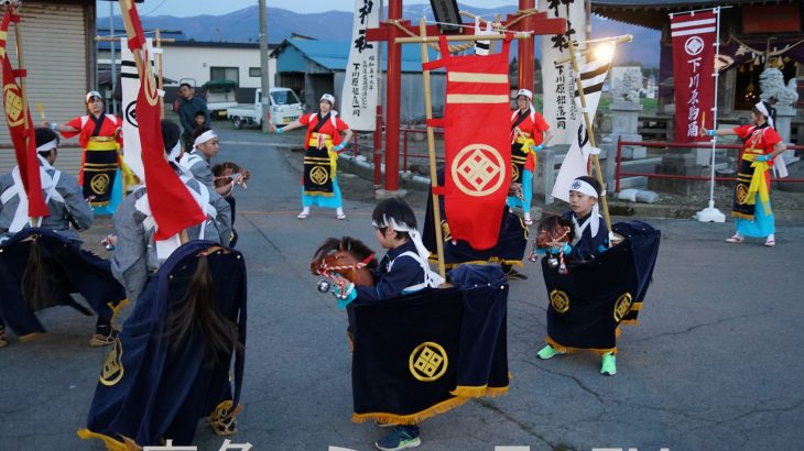 豊作呼ぶ勇ましい駒踊り　鹿角市花輪