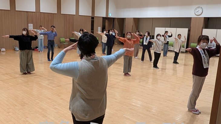 「花輪の町踊り」講習会始まる　鹿角市