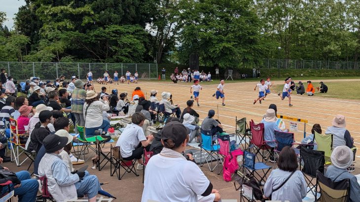 異例の５月下旬、平日の運動会　鹿角市の小学校