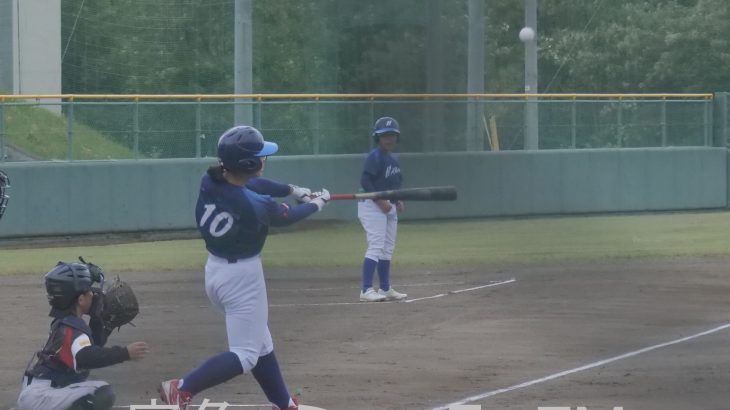 初日は一回戦の１試合　鹿角小学校野球
