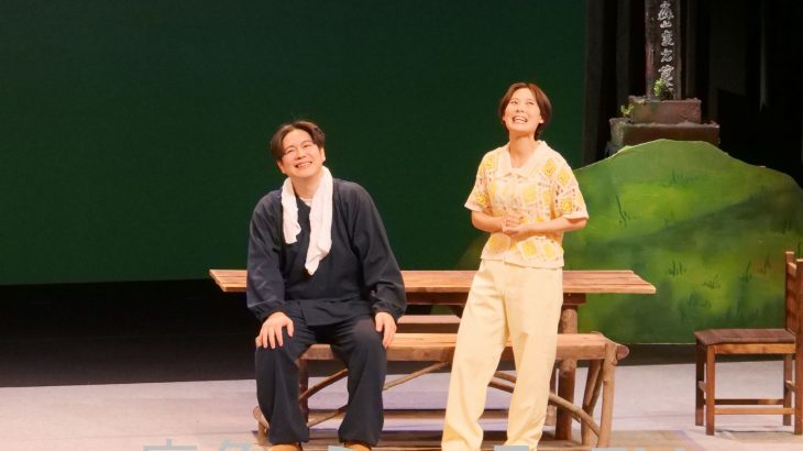 胸打つストーリーと素朴な演技　鹿角市の市民劇団