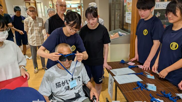 避難所開設の訓練、中学生も　鹿角市尾去沢