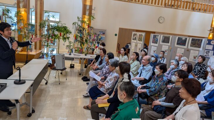 被爆地出身の市長が平和の講話　鹿角市