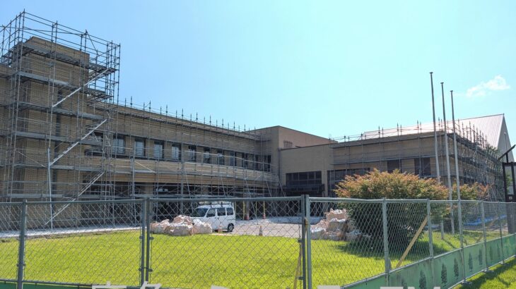 交流センターの大規模改造が本格化　鹿角市