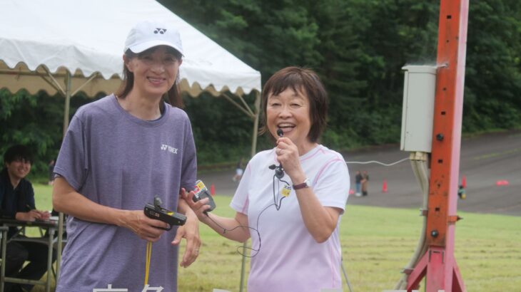 60チーム超で熱戦、増田さんも　鹿角市の純子杯駅伝