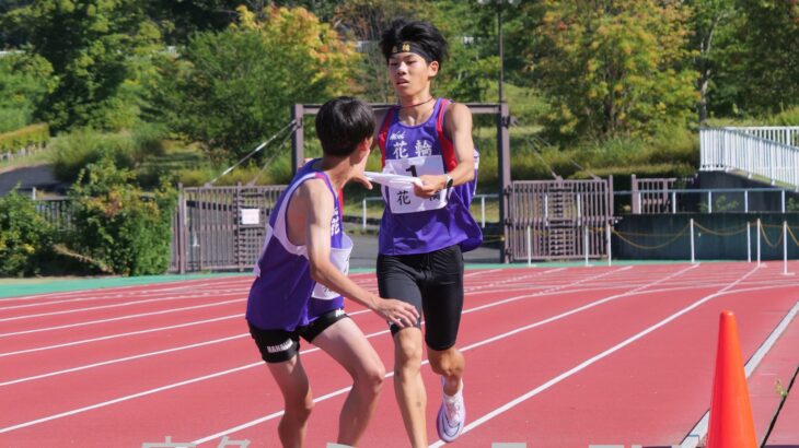 男女とも花輪が３連覇　鹿角中学駅伝