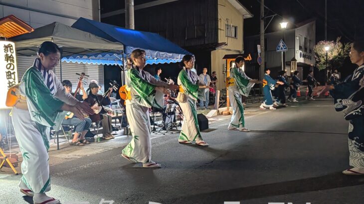 去年中断の町踊りが再開　鹿角市花輪