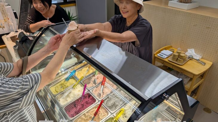 鹿角初のジェラート専門店がオープン　鹿角市花輪
