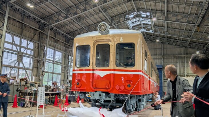 「キハ」32年ぶりにホームに入線へ　小坂町のレールパーク