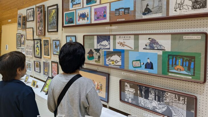 鹿角市の４地区で文化祭　十和田は伝説の切り絵など